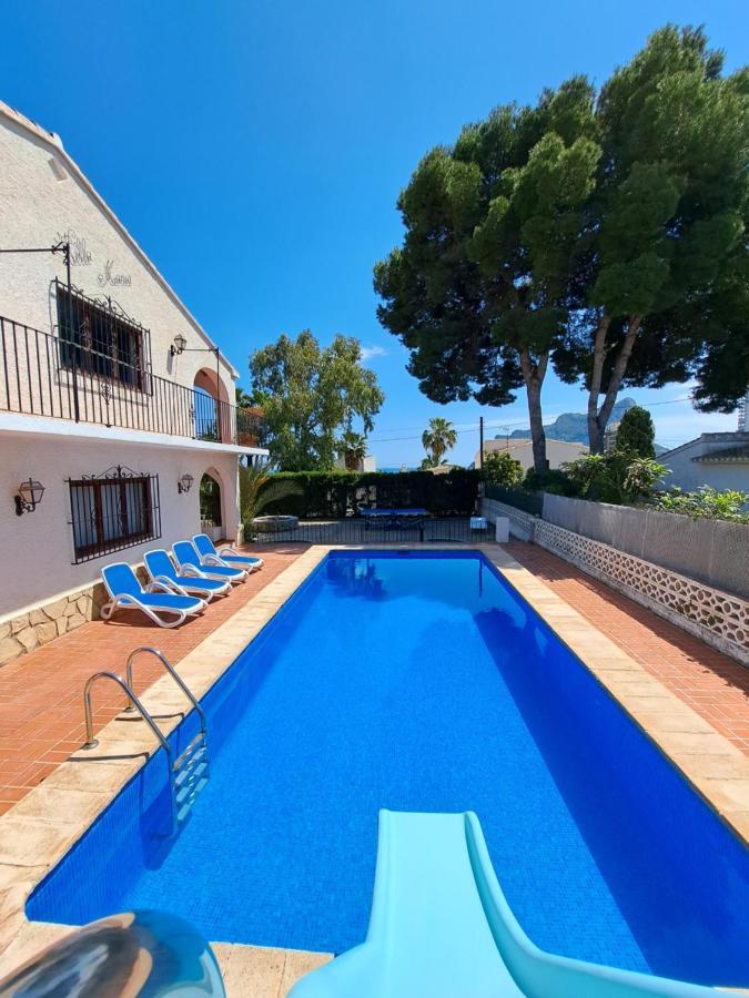 Villa Maria Apartamento 150 M Del Mar Piscina Privada Parking Calp Exterior foto